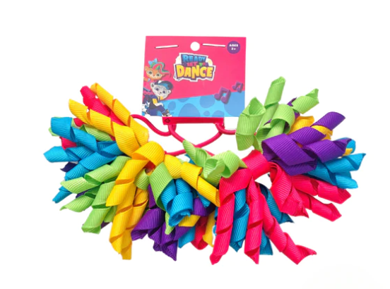 Ready Set Dance Twirly Curly Hair Tie - The Avenue Performance Studio