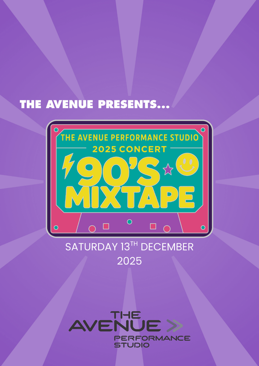 2025 90's MIXTAPE - RECREATIONAL END OF YEAR CONCERT - The Avenue Performance Studio
