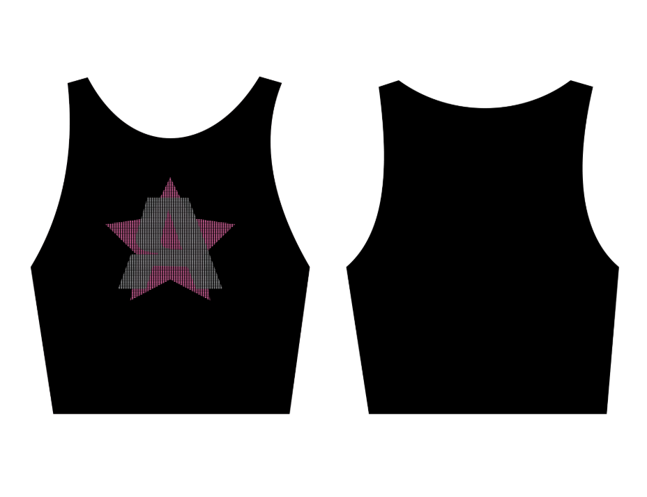 NEW Bling Star 3/4 Tank