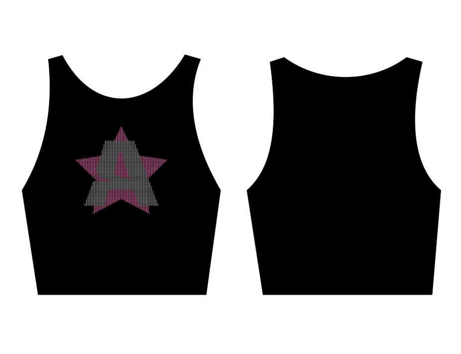 NEW Bling Star 3/4 Tank - The Avenue Performance Studio
