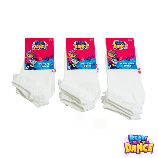 Ready Set Dance Frill Socks - The Avenue Performance Studio