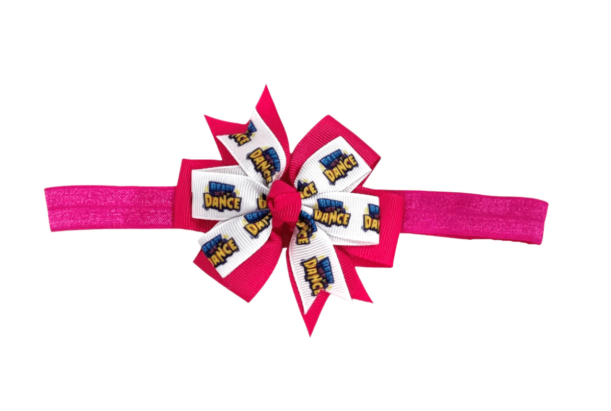 RSD Pink Bow Headband - The Avenue Performance Studio