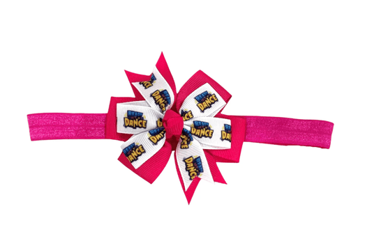 RSD Pink Bow Headband - The Avenue Performance Studio